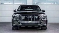 Kit carrosserie en fibre de carbone de style AB de haute qualité pour Audi Q7 2021-2024 : Lame avant, jupes latérales, diffuseur arrière, aileron supérieur, spoiler de pare-chocs