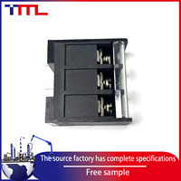 Bornier en laiton noir barrière 14.5mm avec vis à pas de PCB connecteur de faisceau de câbles 3pin bornier électrique