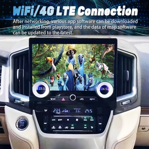 Reproductor Multimedia para Auto con Navegación GPS Android 13, Pantalla QLED, HU para Toyota Land Cruiser 2016-2022, Carplay, BT, Radio para Auto de 11.6 Pulgadas - Product Image 6