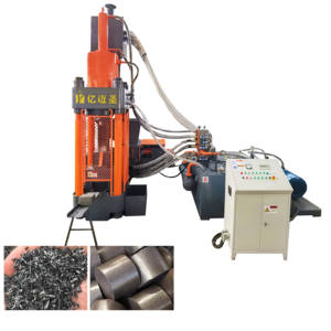 Produktionslinie Kleine Industriemaschine Metallspäne-Pressmaschine Metallschrott-Recycling Metall-Brikettiermaschine - Product Image 3