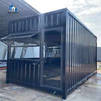 Magasin conteneur extensible RELYANCE, restaurant préfabriqué moderne, maison commerciale mobile, installation rapide