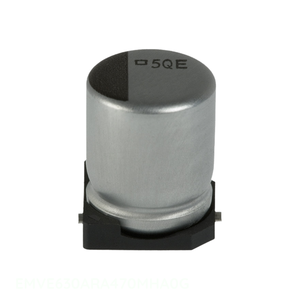 Condensador Original de Superficie CAP ALUM 47UF 20% 63V SMD 47 uF EMVE630ARA470MHA0G - Product Image 1
