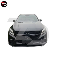 Kit carrosserie GLE63 AMG à prix d'usine pour ML W164 W166, conversion en GLE W166 avec pare-chocs, ailes, capot, phares et feux arrière