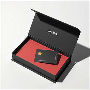 Joybox nhà máy tùy chỉnh sang trọng Thẻ quà tặng thẻ kinh doanh bao bì hộp VIP giao dịch thẻ tín dụng bao bì - Product Image 5