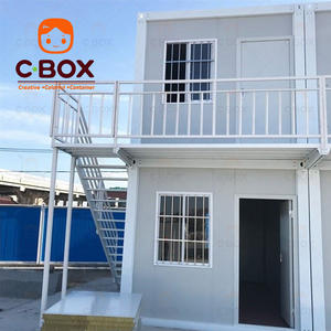 Cbox Maison préfabriquée modulaire de 20 pieds en kit, bureau portable, logement, hôtel, dortoir, bar, conteneur mobile détachable - Product Image 5