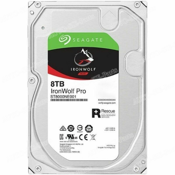 1 Brand New Original Item Ironwolf Pro St8000ne001 8tb 3.5" Sata3 Nas Internal Hard Drive - Plc
