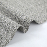 Tissu tissé en polyester 100% Textile teint uni respirant pour canapés et coussins de meubles à Dubaï