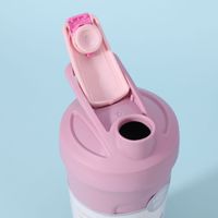 Bouteille d'eau en acier inoxydable 20/24 oz en gros, bouteille shaker double isolation avec couvercle anti-fuite pour les entraînements à la salle de sport