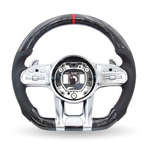 Volant en fibre de carbone forgé personnalisé pour <span class=keywords><strong>Mercedes</strong></span> Benz AMG W204 <span class=keywords><strong>CLA</strong></span> <span class=keywords><strong>250</strong></span> C118 E43 E350 - Product Image 3