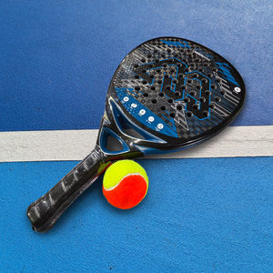 Raquette de padel MOZKUIB, <span class=keywords><strong>tennis</strong></span> de plage, surface en fibre de carbone 12K, face 3D avec noyau en mousse à mémoire EVA, padel de haute qualité - Product Image 2