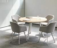 Base de table en métal blanc à 3 pieds en forme d'étoile, structure trépied moderne pour cuisine, hôtel, école, structure robuste, table à manger