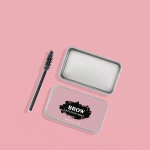 Cruelty-Free 24 Style Wax Tinted Eyebrow Styling Gel 24 White Profiler Cream Stencils Impermeable con ingredientes minerales - Product Image 2