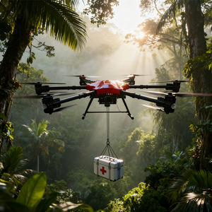 Dron de Alta Capacidad de Carga QD - ZF - T100 100 kg con Control Multicanal y Modos de Operación Flexibles - Product Image 2