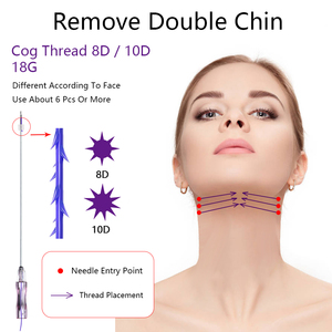 Servicio amigable, <span class=keywords><strong>Hilos</strong></span> Tensores PDO <span class=keywords><strong>para</strong></span> lifting nasal, 19g 60mm Cog 4D Tipo L - Product Image 6