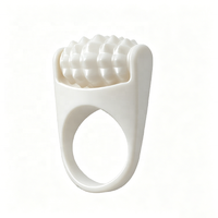 Mini rouleau facial en silicone, outil de massage portable pour la peau, rouleau de massage facial pour la beauté, rouleau de massage pour le lifting de la peau, pour les soins du visage