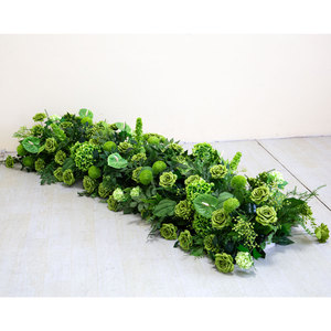 Luckygoods LFB26019-2 Centre de table de mariage, décoration florale artificielle, chemin de table en fleurs artificielles, vente en gros de fleurs artificielles pour la décoration de table - Product Image 2