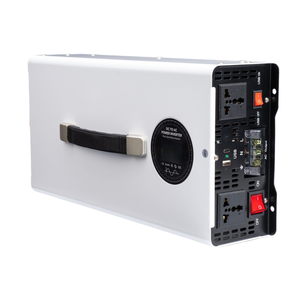 ข้อเสนอพิเศษ 5000W จอแสดงผล LCD อัจฉริยะ DC เป็น AC คลื่นไซน์บริสุทธิ์ 24V/48V/60V/72V อินเวอร์เตอร์แบบออฟกริด พร้อมเต้ารับ 2 ช่อง จัดส่งฟรี - Product Image 2