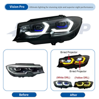 Phares HETOP G20 Pre-LCI 2019-2022, feux de voiture bicolores, projecteur G28 G80, phare avant 320i 325i 330i DRL pour BMW