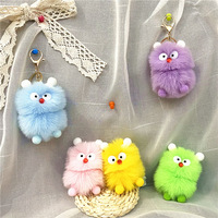 Porte-clés en peluche de dessin animé, poupée fée mignonne, pendentif pour sac d'école, décoration de porte-clés, vente en gros et personnalisation disponibles