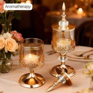 Light Luxury European American Crystal Glass <b>Storage</b> <b>Jar</b> Modern Lace Candy <b>Jar</b> Lid <b>for</b> Living Room Coffee Table <b>Kitchen</b> Parties - Product Image 2