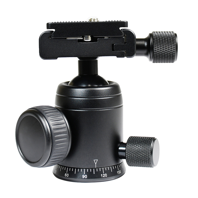 SORRISO 30mm Aluminum Ball Head Tripod Head Factory Direct Sale 360 Degrees Camera Tripod Mount Adapter for Arca Swiss Dslr