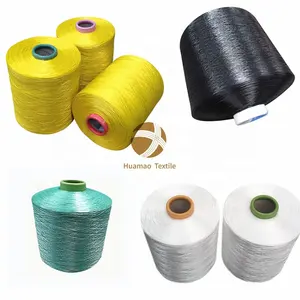Polyester Yarn Manufacturer High 100% Polypropylene Twist Yarn FDY White Thread