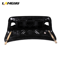 LANGyu 2011-2019 Accessoires de voiture Système de carrosserie automobile Style CSL Capot de coffre en fibre de carbone pour BMW Série 3 F30 F35 Couvercle de coffre arrière