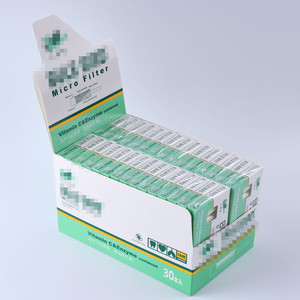 Embouts de filtre ronds jetables en plastique pour cigarettes, vente directe d'usine pour accessoires de filtre en gros - Product Image 2