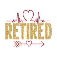 Transfert de strass en verre thermocollant personnalisé, motif infirmière, 12 facettes, dos plat, écologique, pour T-shirt
