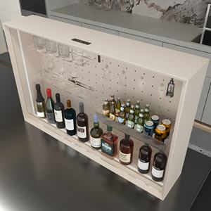 Cuisine multifonctionnelle créative avec panier de rangement escamotable et armoire de rangement de grande capacité - Product Image 2