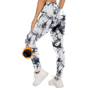 <span class=keywords><strong>Leggings</strong></span> Invernali <span class=keywords><strong>Foderati</strong></span> <span class=keywords><strong>in</strong></span> <span class=keywords><strong>Pile</strong></span> da Donna a Vita Alta Super Morbidi Termici Caldi Pantaloni da Yoga con Tasche - Product Image 6