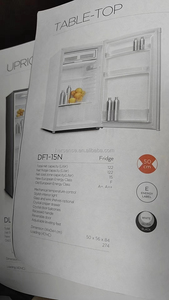Africa Compact Size Table Door Fridge Home Use <b>Refrigerator</b> White Color Top Freezer Fridge Slive - Product Image 2