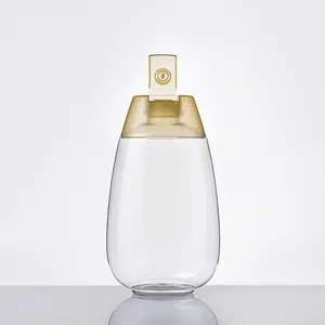 Botol kemasan plastik madu transparan botol madu kemasan hewan peliharaan botol Remas untuk Madu