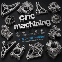Pièces usinées CNC, usinage de précision CNC, fraisage et tournage, production selon les plans du client, service d'usinage CNC
