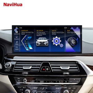 Navihua 15.8 pouces Lecteur vidéo de voiture Navigation <span class=keywords><strong>Gps</strong></span> Accessoires électroniques de voiture Carplay pour BMW F07 F10 F30 F48 F60 G38 G12 EVO - Product Image 1