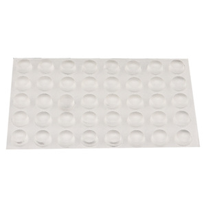 Anti Collision Rubber Granules 40 Pcs Silicone Door Handle <b>Wall</b> Protection Stickers For Cabinet Refrigerator Toilet Seat - Product Image 1