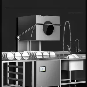 RUITAI oem lüks ticari otomatik bulaşık makinesi bulaşık makinesi otel için bulaşık makinesi ortaya çıkarmak