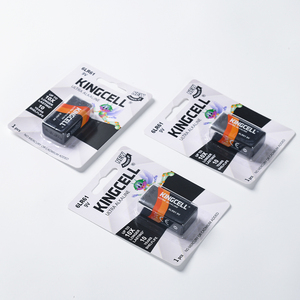 KINGCELL Marque privée Pile alcaline 600mAh 9v <span class=keywords><strong>6LR61</strong></span> - Product Image 4