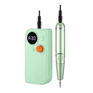 Professional Portable Cordless <b>Nail</b> Drill Machine Set Rechargeable <b>Kit</b> with 30000 RPM for Acrylic <b>Nails</b> Manicure Machine - Product Image 1