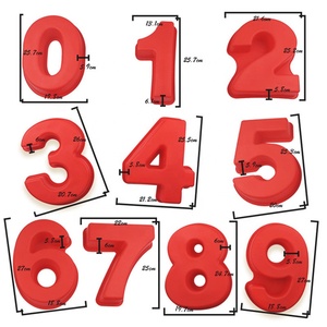 Vela <span class=keywords><strong>de</strong></span> serie grande <span class=keywords><strong>de</strong></span> 10 pulgadas <span class=keywords><strong>para</strong></span> cumpleaños, molde <span class=keywords><strong>de</strong></span> silicona <span class=keywords><strong>de</strong></span> resina con número árabe <span class=keywords><strong>para</strong></span> Fondant, pasteles, Chocolate, galletas, decoraciones <span class=keywords><strong>de</strong></span> pastelería - Product Image 4