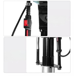 Pompe de piquage portable, petit outil 2100W, 100mm, profondeur 1,2m, haute efficacité, pour la pose de garde-corps et de poteaux de protection contre les inondations, PLC C - Product Image 3