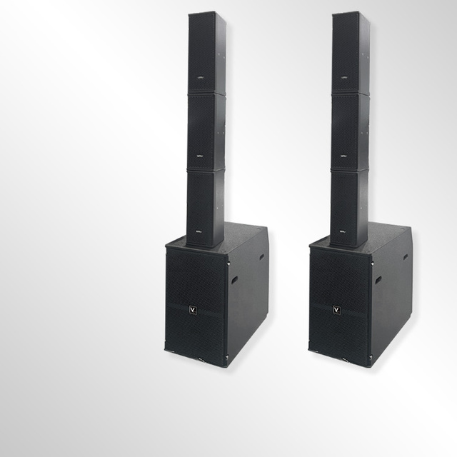 VANT LV502 Dj With Bass Power Amplifiers Church Speaker Set up Stage System Powered Line Array Sound