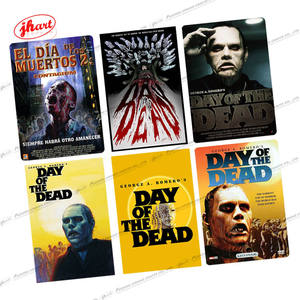 Film Horror in metallo segno di latta da soggiorno <span class=keywords><strong>Cinema</strong></span> decorazione da parete antico piatto di latta classico Film <span class=keywords><strong>Vintage</strong></span> in metallo segni - Product Image 1