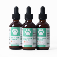 Gouttes de vitamines liquides pour animaux de compagnie OEM/ODM, suppléments nutritionnels liquides, produits de santé