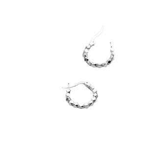 Pendientes de Aro Pequeños de Moda para Mujer, Chapados en Oro de 18K, Joyería para Bodas, Fiestas y Regalos - Product Image 3