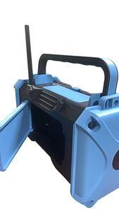 40W Big Power <span class=keywords><strong>Jobsite</strong></span> FM WB NOAA <span class=keywords><strong>Radio</strong></span> con antorcha extraíble portátil al aire libre sitio de trabajo BT altavoz con estación de almacenamiento de energía - Product Image 4