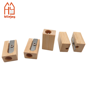 Tre Tự Nhiên Duy Nhất Một Lỗ Bút Chì Mài Biểu Tượng Tùy Chỉnh In Ấn Trường Nguồn Cung Cấp Bút Chì Mài Thân Thiện Với Môi Cho Trẻ Em - Product Image 6