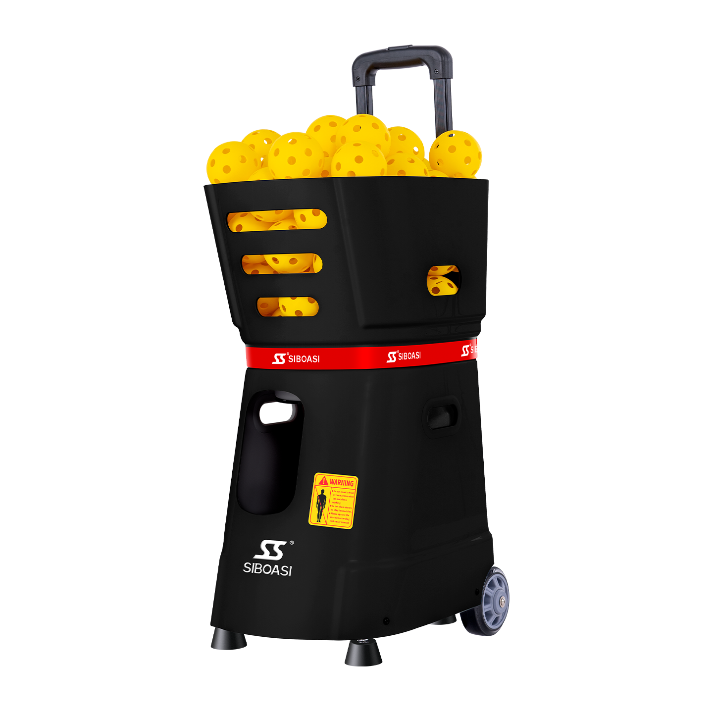 Cheaper Edgeless Portable Pickleball Ball Launcher & Feeder Machine for Training