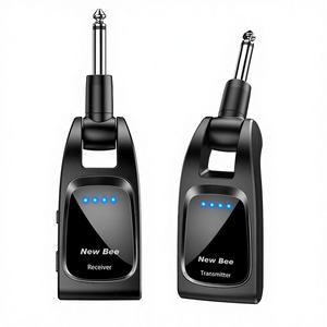 Système de guitare sans fil 2,4 GHz, batterie au lithium rechargeable, émetteur-récepteur sans fil pour guitare électrique et basse - Product Image 1
