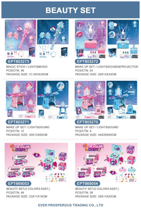 Set <span class=keywords><strong>Giocattolo</strong></span> di Trucco Elettrico EPT per Bambine, Kit di Cosmetici con Borsa per Giochi di Ruolo - Product Image 6